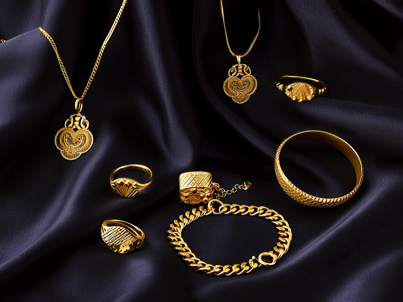 黄金饰品图片
