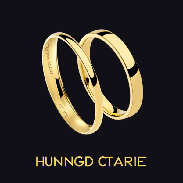 黄金戒指定制图