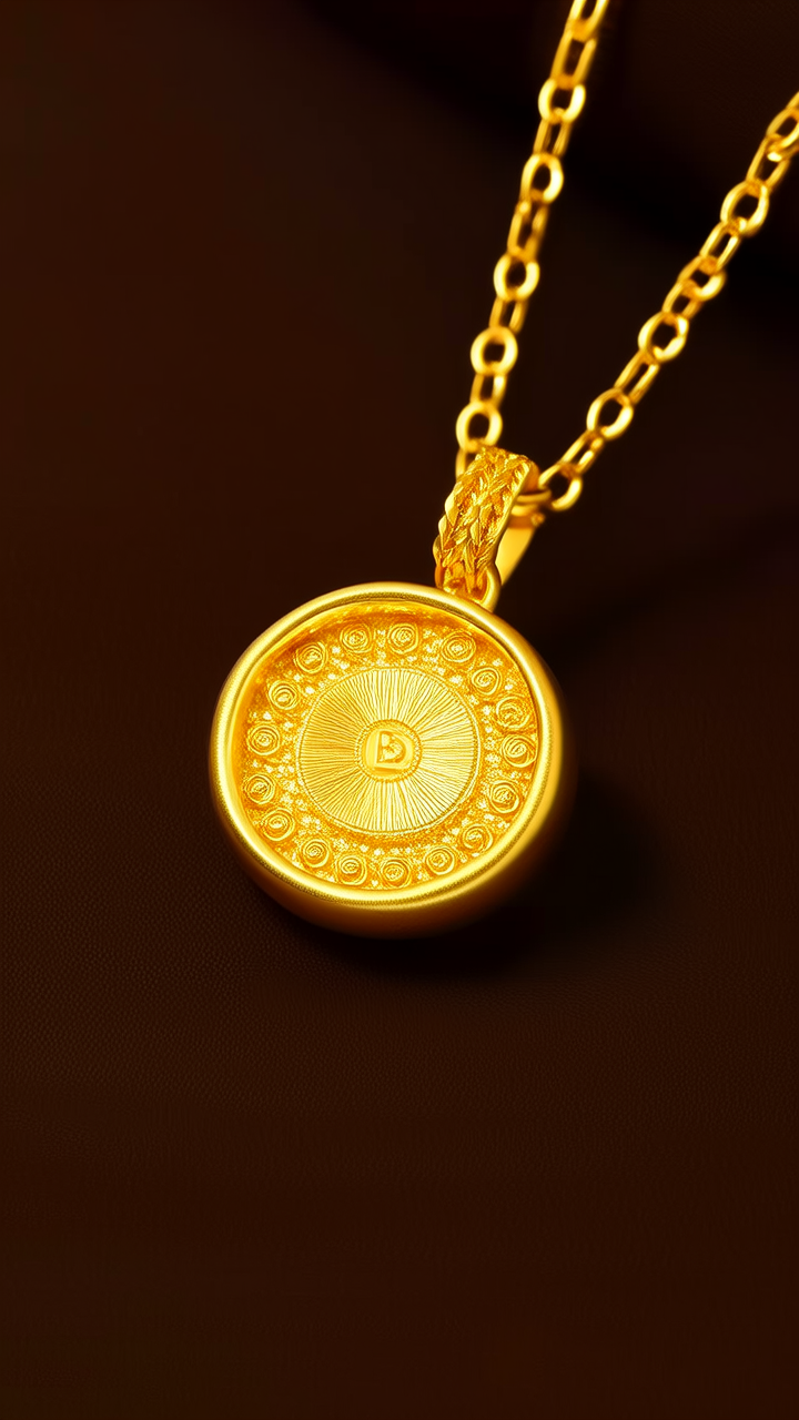 4克黄金项链图片