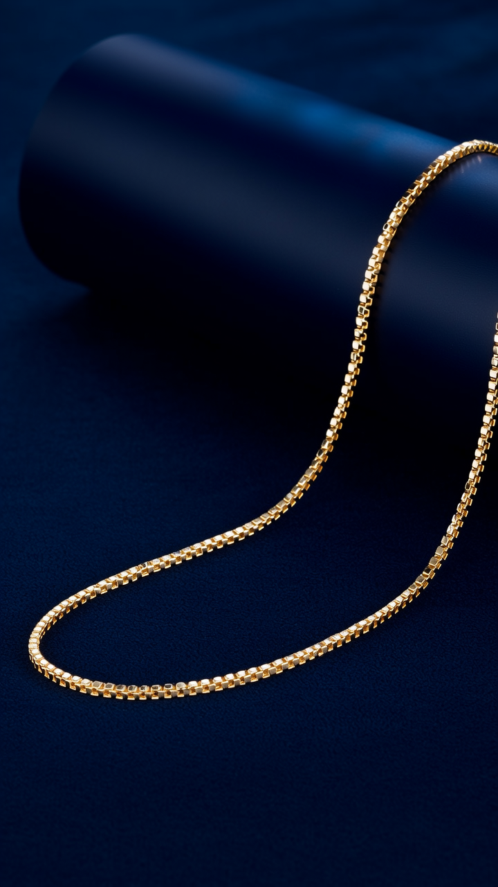 金项链礼物图片真实