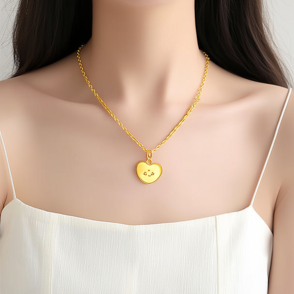 个性黄金项链图片大全