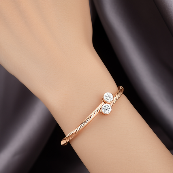 18k金手镯图片大全